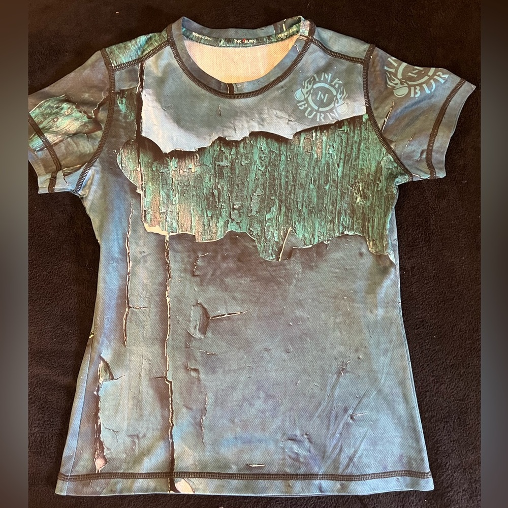 Peeling paint shirt